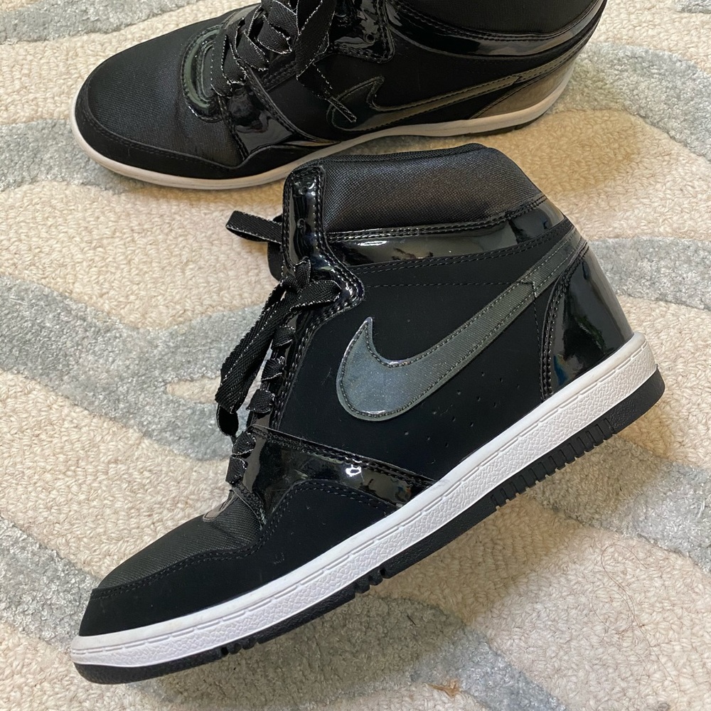 Nike wedge high tops